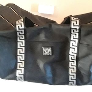 Limeted edition Versace tote bag with strap included turn into duffle